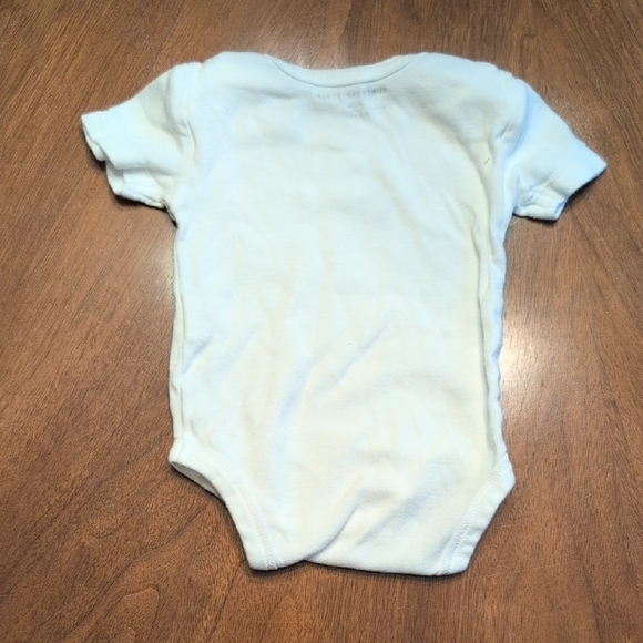 Burt's Bees Baby Soft White Bodysuit - Picture 3 of 3